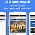 Whaff Rewards, Cara Mudah Mendapatkan Uang/Dollar Dari HP