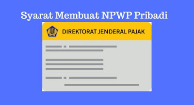 syarat membuat npwp