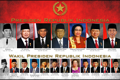 Urutan Presiden Indonesia & Wakil Presiden Pertama Sampai Sekarang