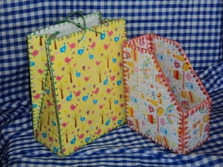 Tas Cantik dari Kardus Bekas Tas Cantik dari Kardus Bekas